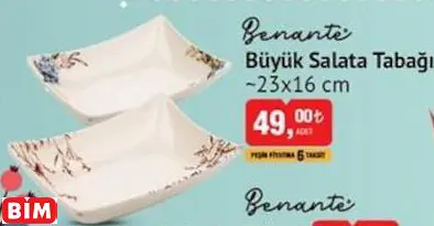 BENANTE BÜYÜK SALATA TABAĞI BENANTE BÜYÜK SALATA TABAĞI